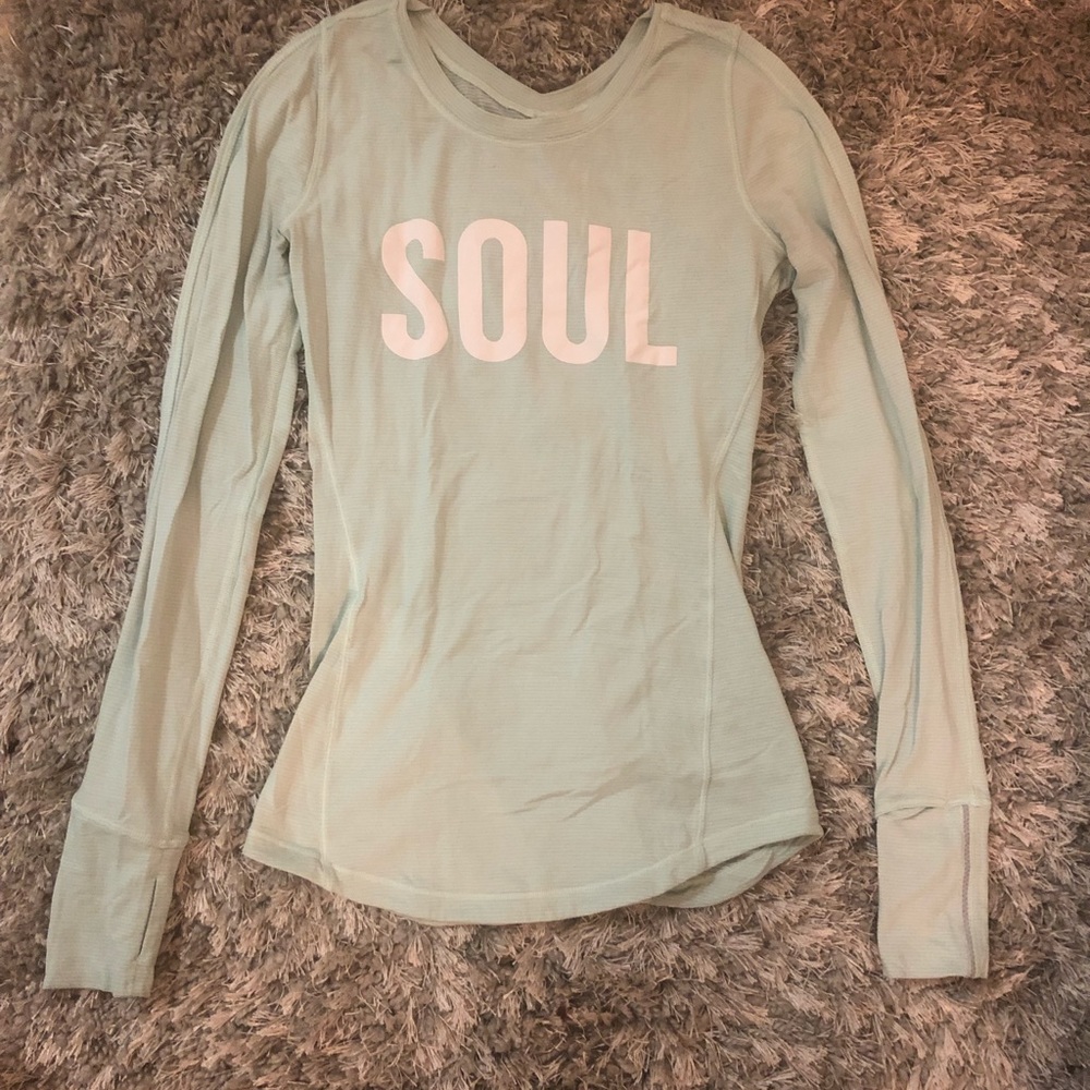 SoulCycle Lululemon long sleeve t shirt